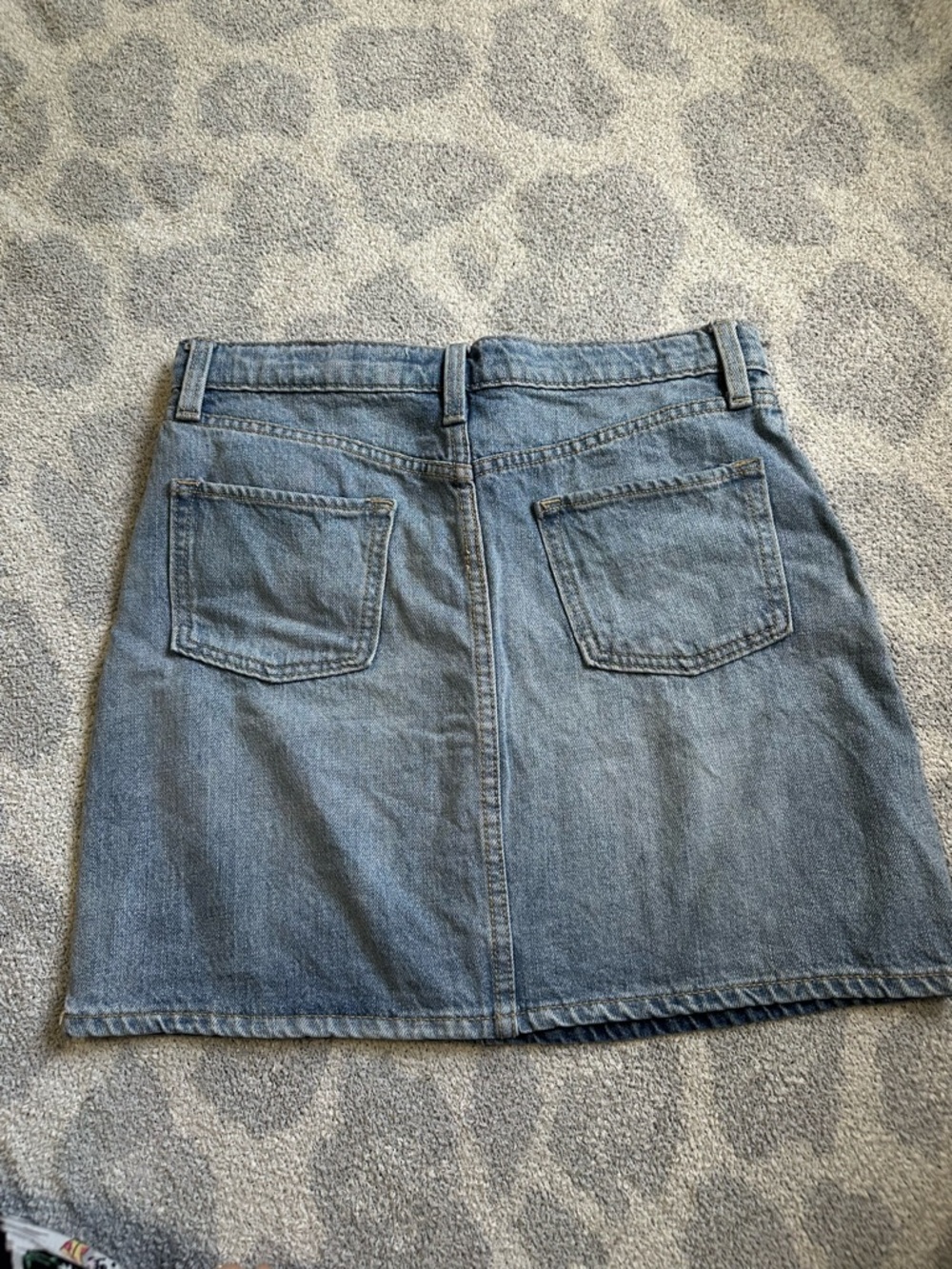 Old Navy Light Blue Denim Mini Skirt